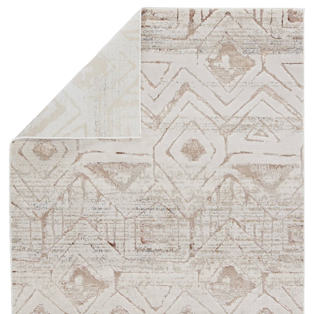 Jaipur Malilla By Nikki Chu Kalindi Mli06 Cream/Taupe Rugs.