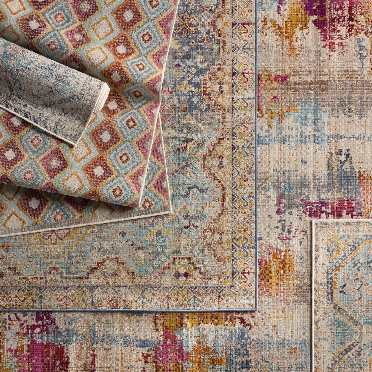 Jaipur Manor By Label J Manor Beq04 Multicolor/Blue Rug.