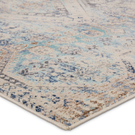 Jaipur Marquess By Label J Marquess Beq03 Blue/Gray Rug.