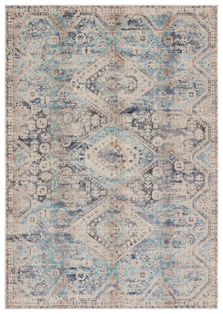 Jaipur Marquess By Label J Marquess Beq03 Blue/Gray Rug.