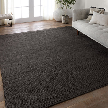 Jaipur Maverick Ryker Mav08 Charcoal/Black Rug.