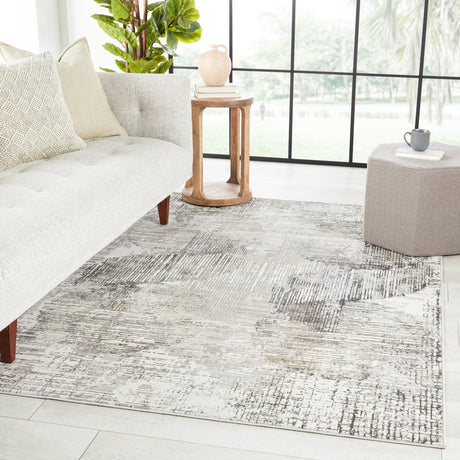 Jaipur Melo Lavorre Mel06 Gray Rug.