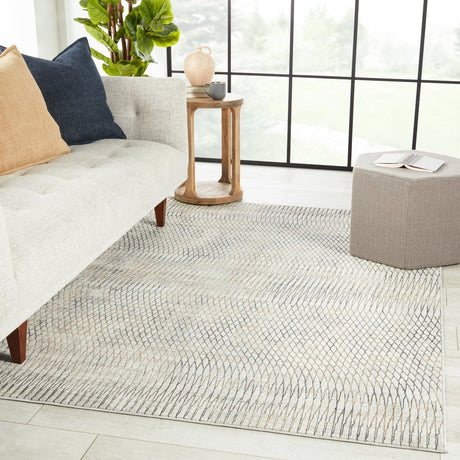 Jaipur Melo Pierre Mel02 Gray Rug.