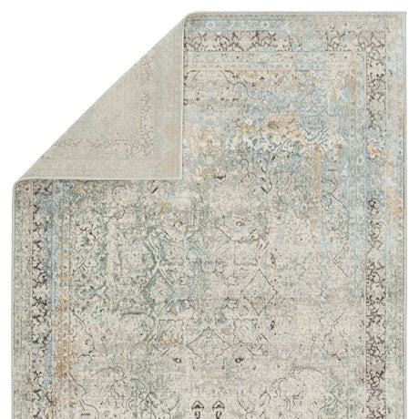 Jaipur Melo Thayer Mel04 Green Rug.