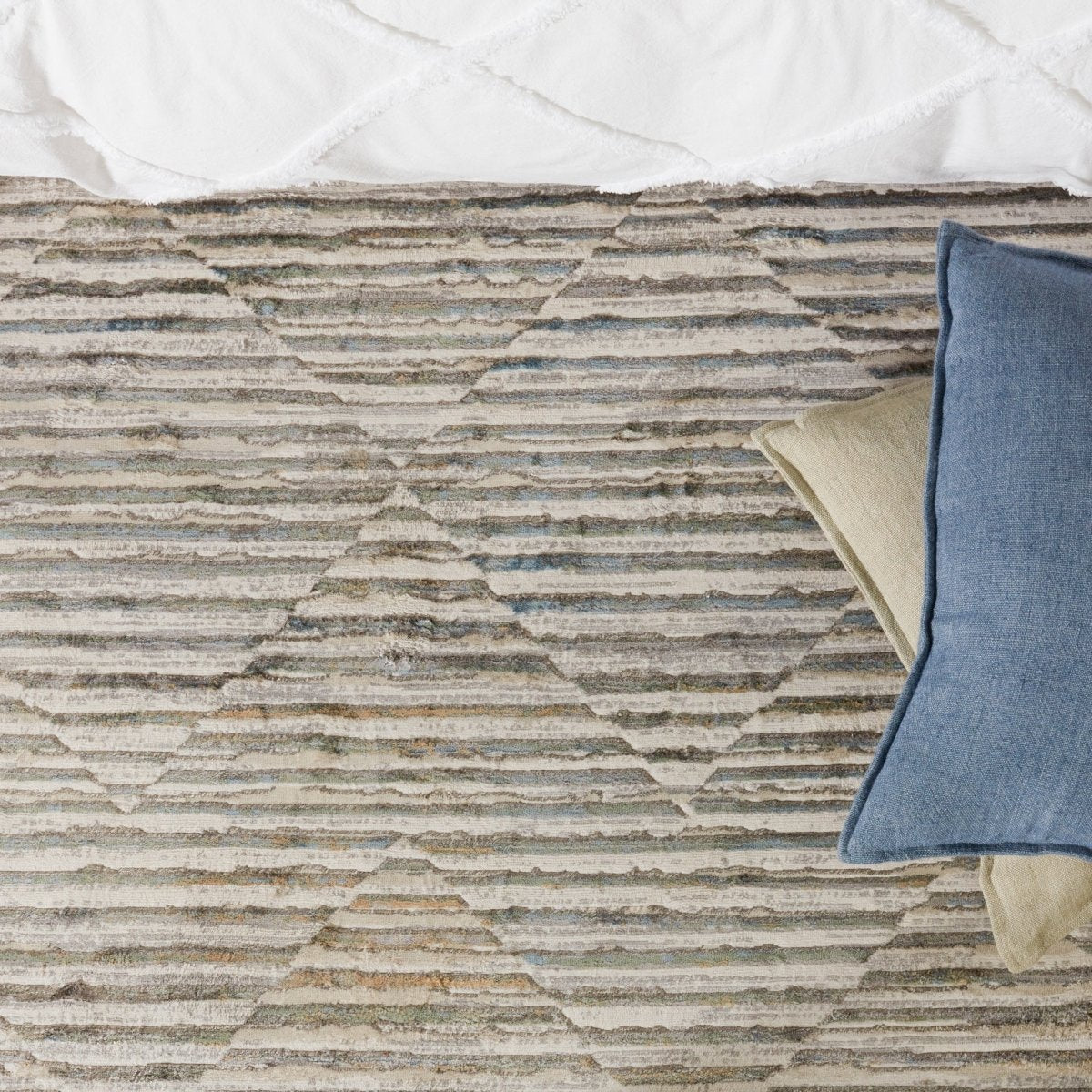 Jaipur Melo Wilmot Mel03 Gray Rug.