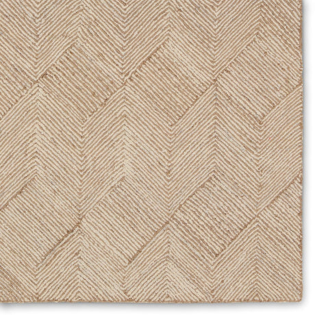 Jaipur Mercia Castellan Mrc02 Tan/Ivory Rug.