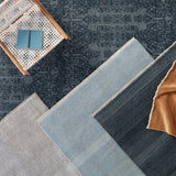 Jaipur Merritt Adler Mer04 Sky Blue/Ivory Rugs.