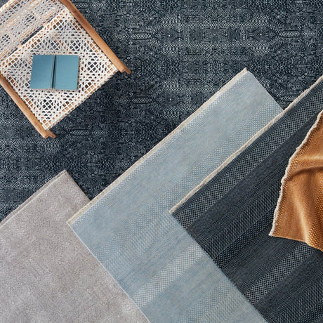 Jaipur Merritt Adler Mer04 Sky Blue/Ivory Rugs.