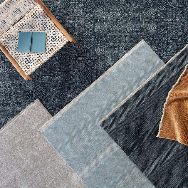 Jaipur Merritt Adler Mer04 Sky Blue/Ivory Rugs.