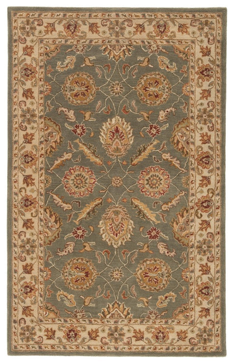 Jaipur Mythos Callisto My06 Green Rug.