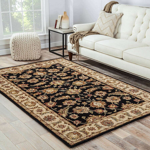 Jaipur Mythos selene my03 Ebony / Sand Rugs.