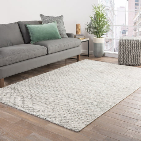 Jaipur Naturals Ambary Wales Amb02 Tan/White Rug.