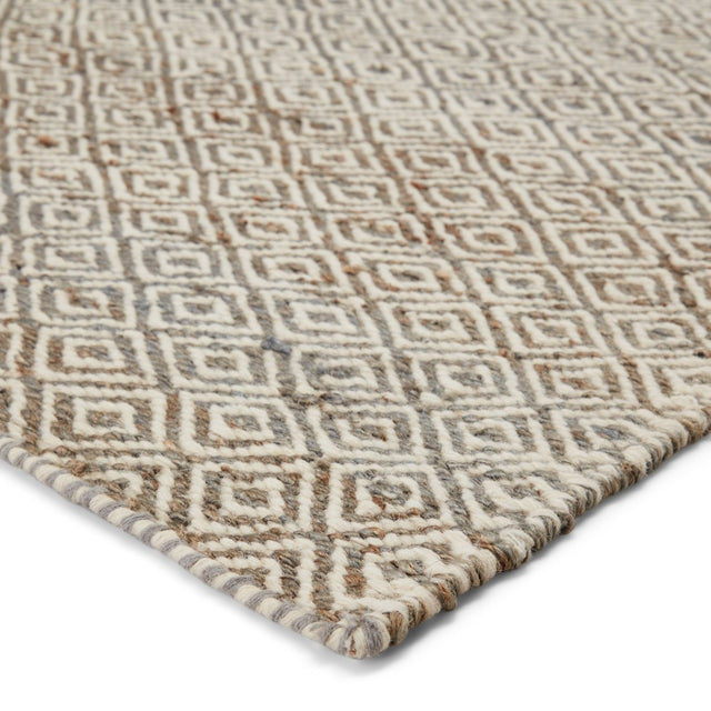 Jaipur Naturals Ambary Wales Amb02 Tan/White Rug.