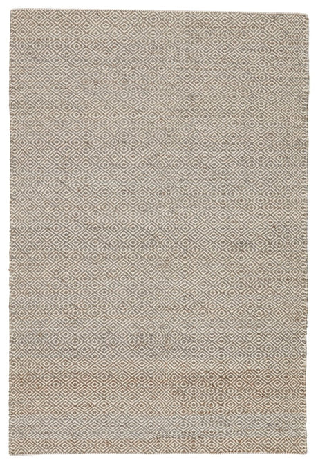 Jaipur Naturals Ambary Wales Amb02 Tan/White Rug.