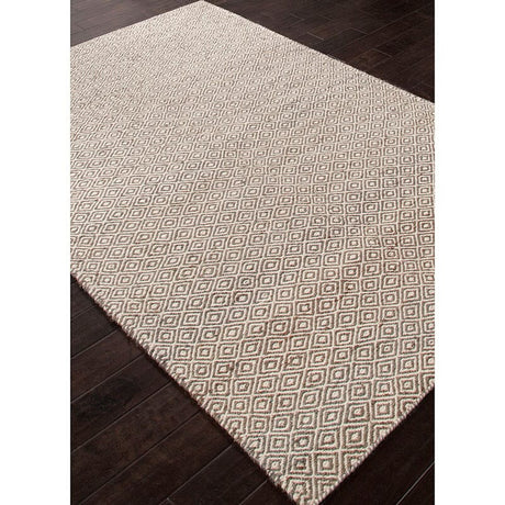 Jaipur Naturals Ambary Wales Amb02 White / Medium Gray Rugs.