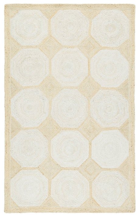 Jaipur Naturals Tobago Fiorita Nat43 Light Beige Rug.