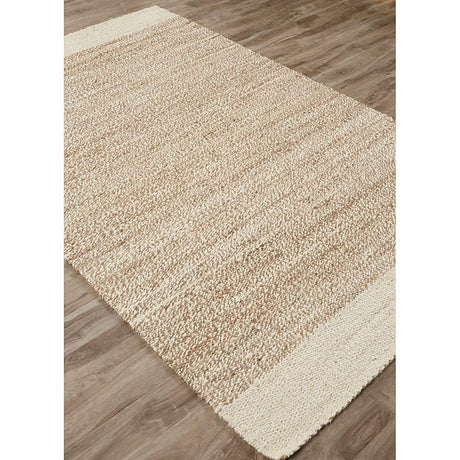 Jaipur Naturals Tobago Mallow Nat12 Seedpearl / Timber Wolf Rugs.