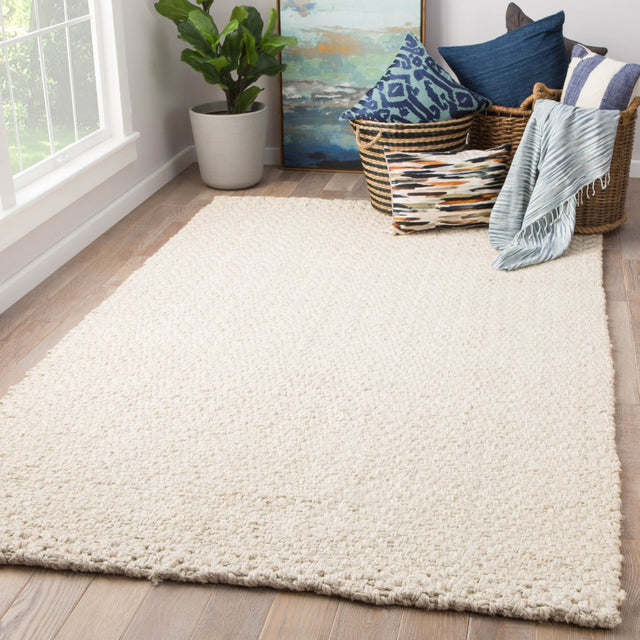 Jaipur Naturals Tobago Tracie Nat32 White Rug.