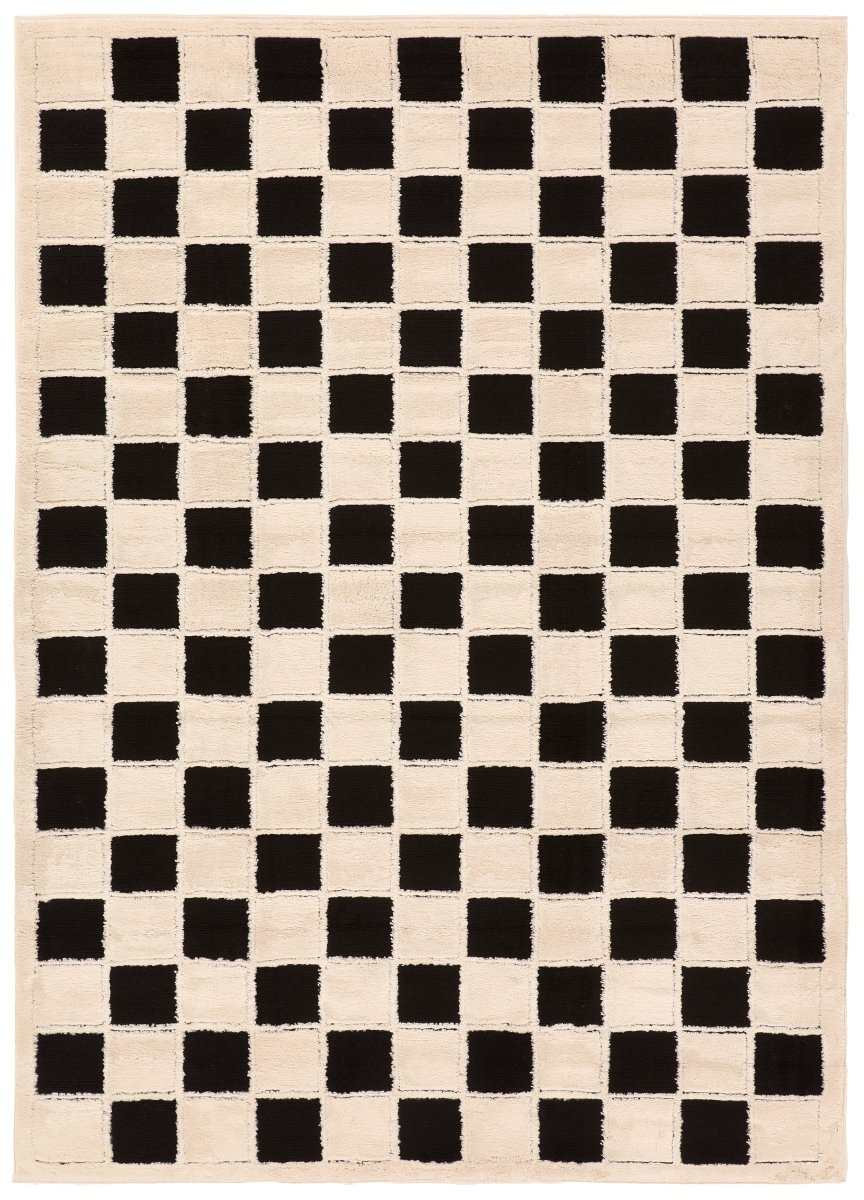 Jaipur Nicia By Label J Nicia Jid27 White/Black Rug.
