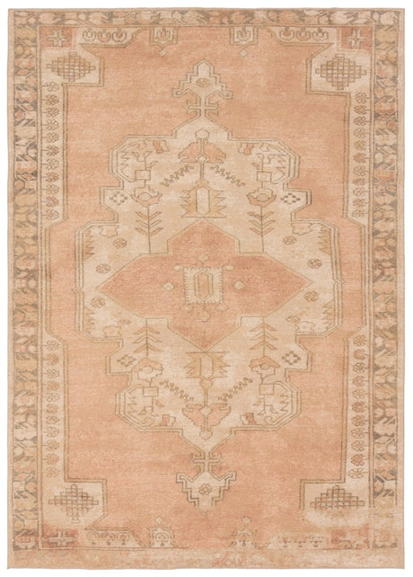 Jaipur Nico By Label J Nico Eda07 Red/Tan/Taupe Rug.