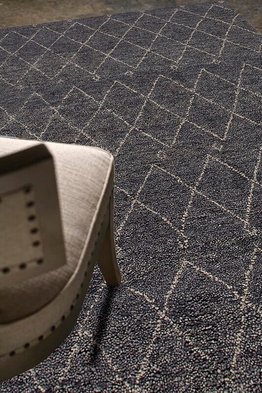 Jaipur Nostalgia Casablanca Ns03 Marine Blue / Marine Blue Rugs.