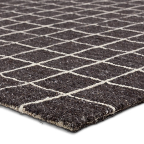 Jaipur Oxford By Barclay Butera Club Obb04 Black Rug.