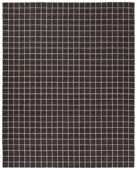 Jaipur Oxford By Barclay Butera Club Obb04 Black Rug.