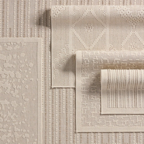 Jaipur Paradox By Label J Paradox Cnt05 Cream Rug.