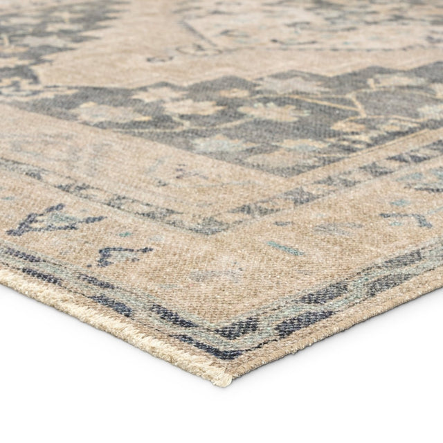 Jaipur Pasain By Label J Pasain Lml02 Navy/Light Green Rug.