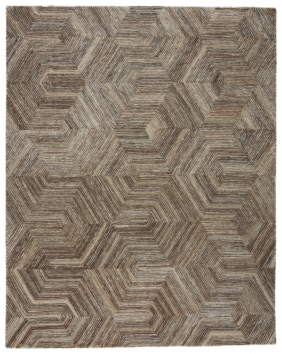 Jaipur Pathways By Verde Home Rome Pvh05 Brown/Light Gray Rugs.