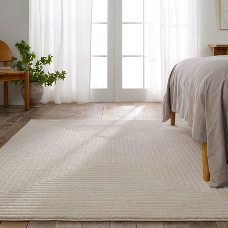 Jaipur Petros Archias Ptr06 White Rug.