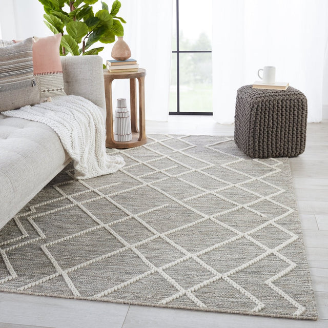 Jaipur Plateau Moab Plt02 Gray/Ivory Rugs.