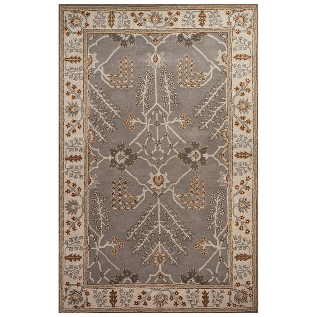 Jaipur Poeme Chambery Pm144 Charcoal Gray / Rainy Day Rugs.