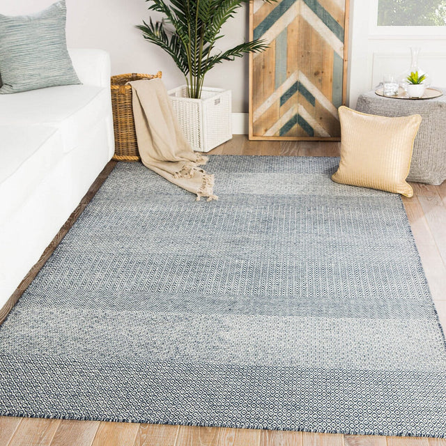 Jaipur Poise Glace Poe04 Dark Blue Rugs.