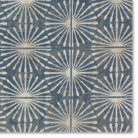 Jaipur Polaris Calvary Pol53 Blue/White Rug.