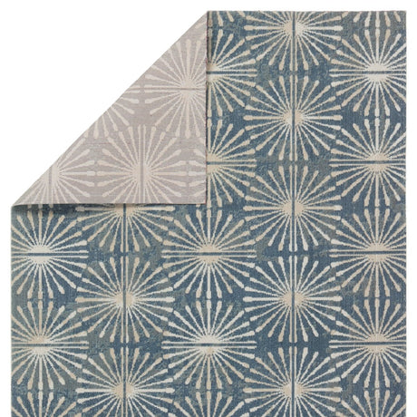 Jaipur Polaris Calvary Pol53 Blue/White Rug.