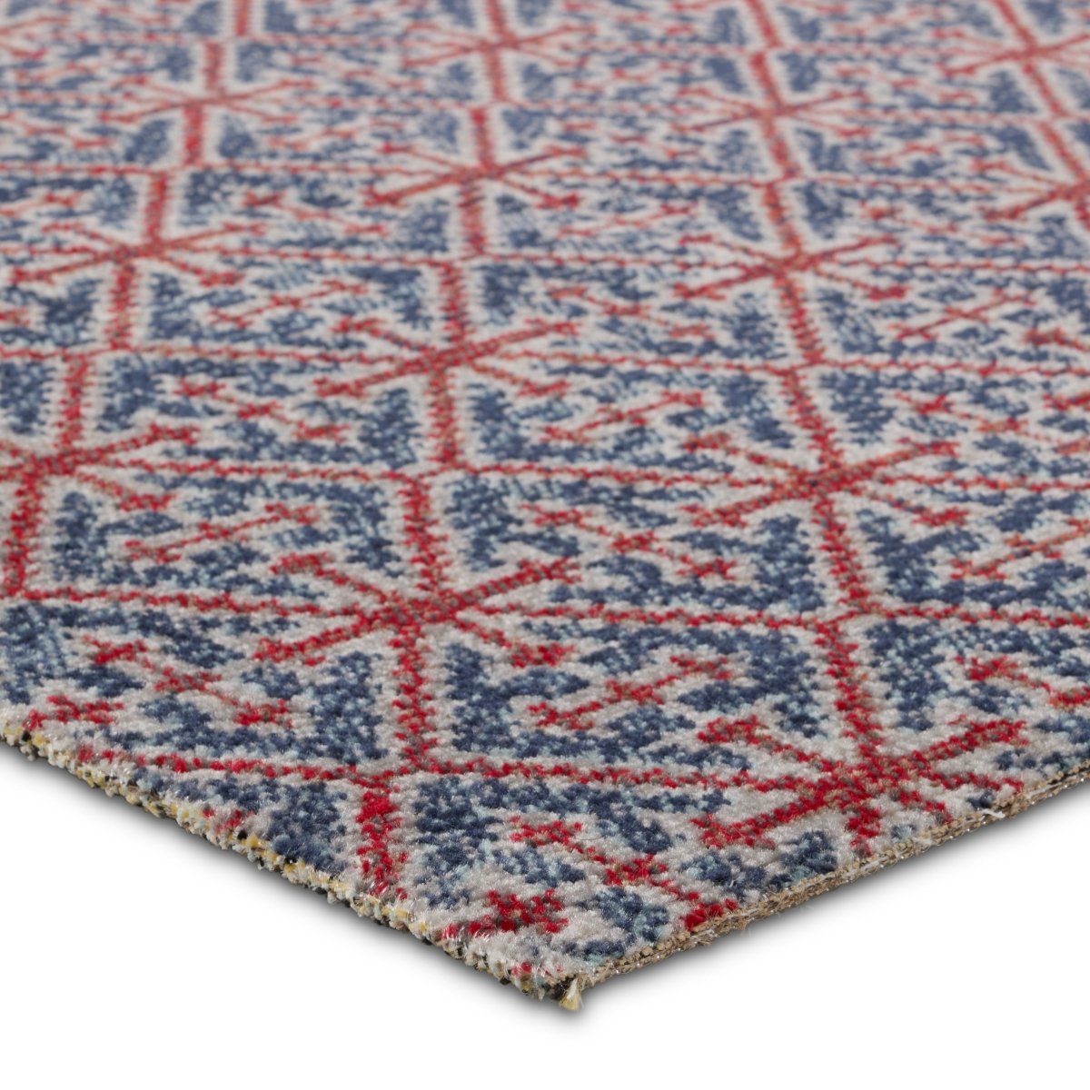 Jaipur Polaris Darlita Pol52 Red/Blue Rug.