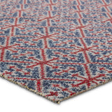Jaipur Polaris Darlita Pol52 Red/Blue Rug.