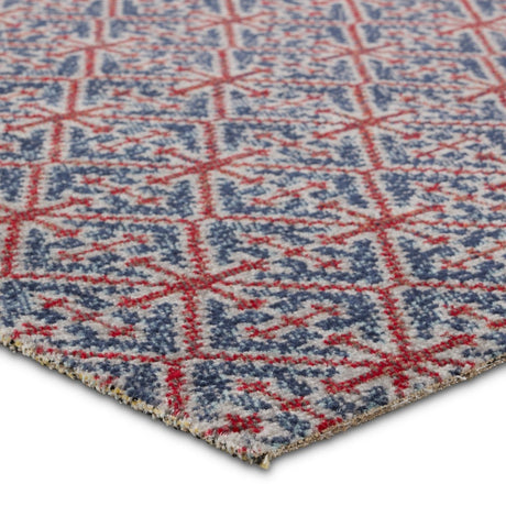 Jaipur Polaris Darlita Pol52 Red/Blue Rug.