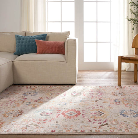 Jaipur Polaris Hesperia Pol51 Multicolor/Ivory Rug.