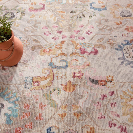 Jaipur Polaris Hesperia Pol51 Multicolor/Ivory Rug.