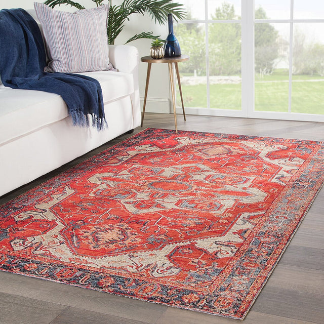 Jaipur Polaris Leighton Pol06 Red Rugs.
