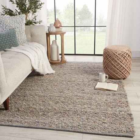 Jaipur Quiet Time Hadren Qtm01 Gray/Brown Rug.