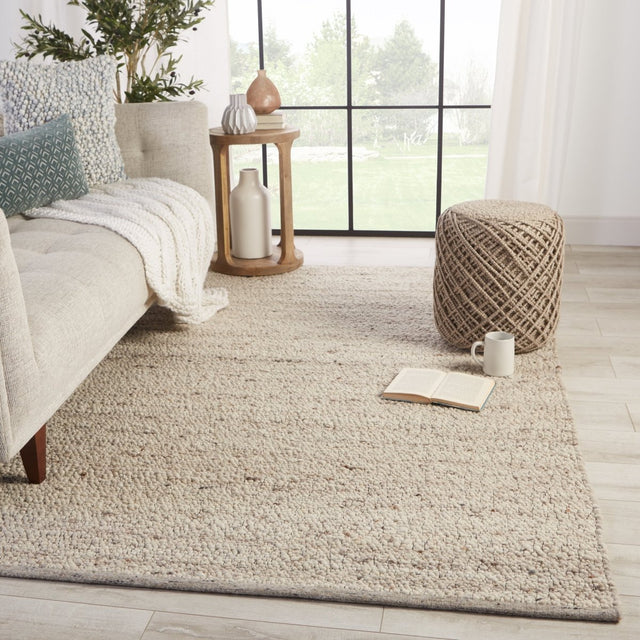 Jaipur Quiet Time Hadren Qtm03 Cream/Gray Rug.