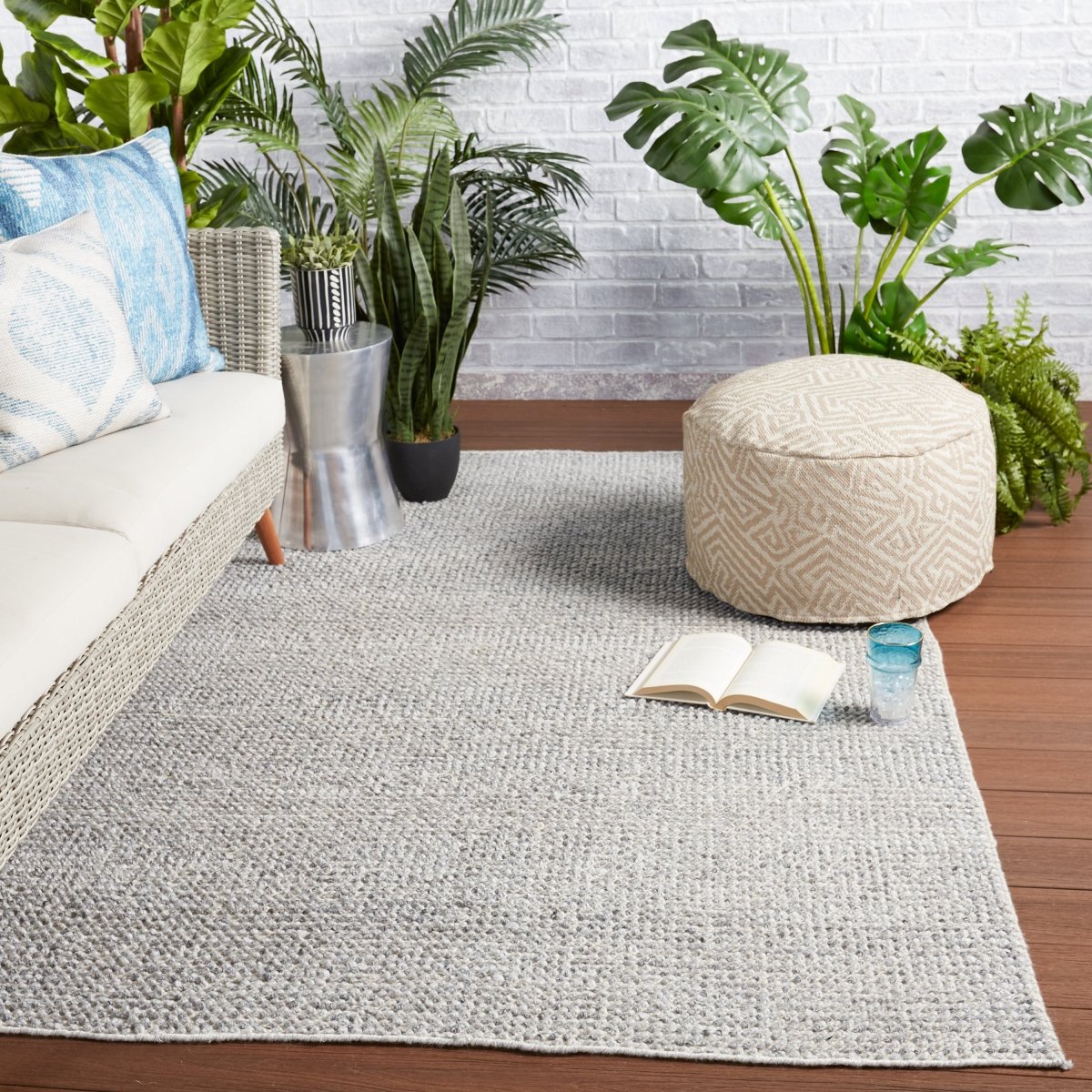 Jaipur Rebecca Crispin Rbc09 Gray/Ivory Rugs.