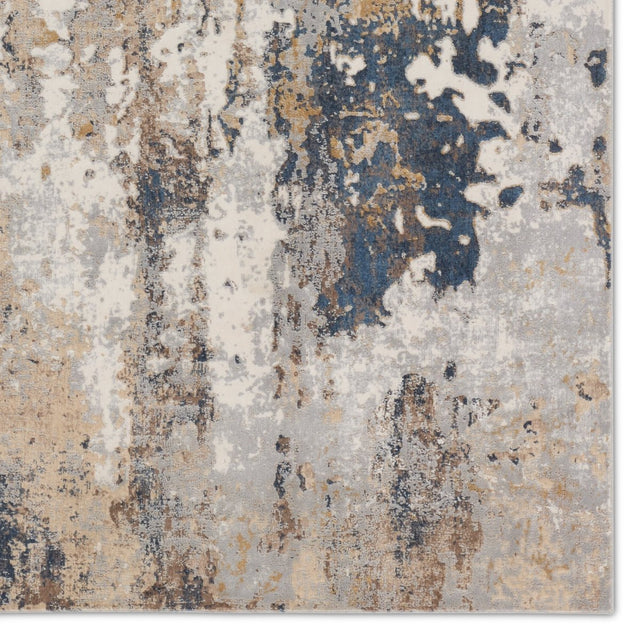 Jaipur Requiem Constanze Req01 Silver/Navy Rug.