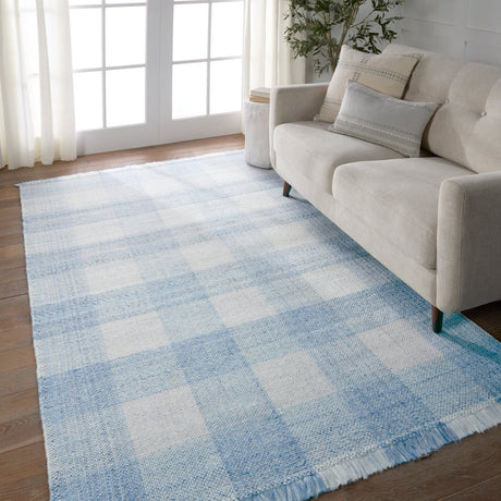 Jaipur Respite Truce Rsp01 Light Blue/Ivory Rug.