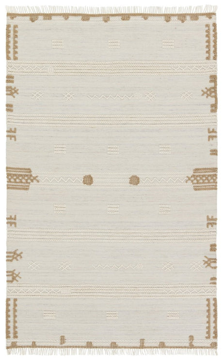 Jaipur Revelry Noble Rvr04 Ivory/Brown Rug.