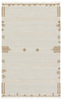 Jaipur Revelry Noble Rvr04 Ivory/Brown Rug.