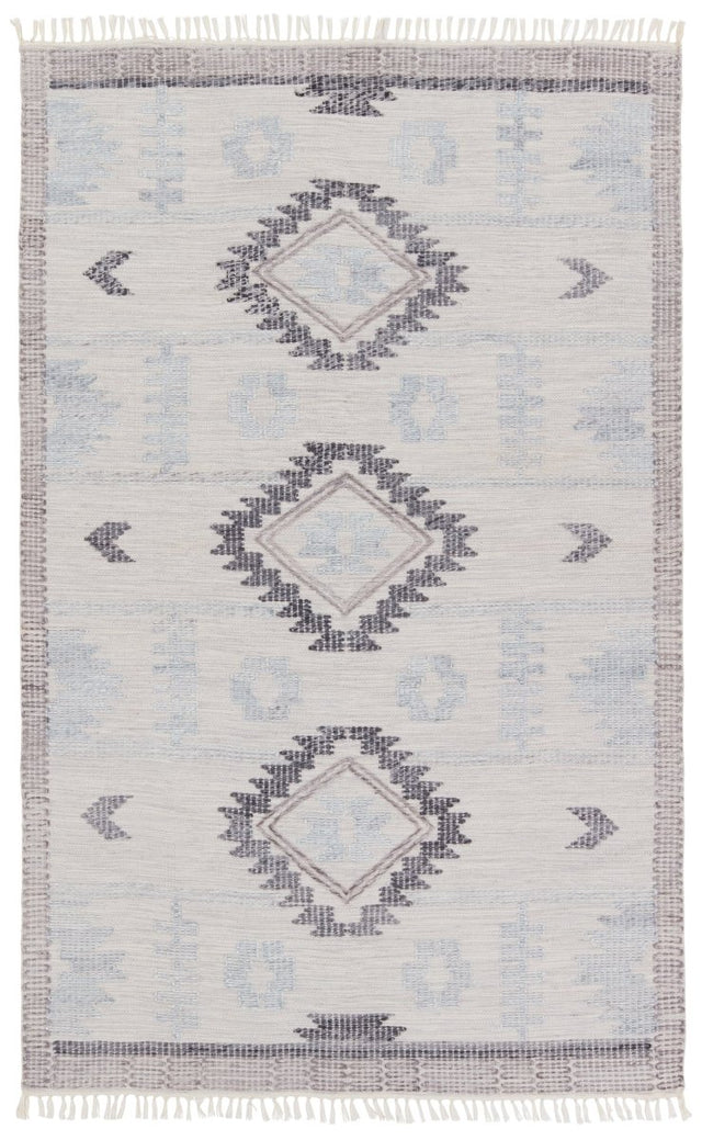 Jaipur Revelry Winger Rvr03 Silver/Black Rug.